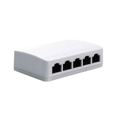 1000Mbps Unmanaged Ethernet Switch Plastic Case External Power Supply