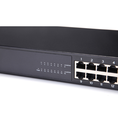 OEM Rack Mounted Network Switch 10 Port Iron Shell Gigabit Switch